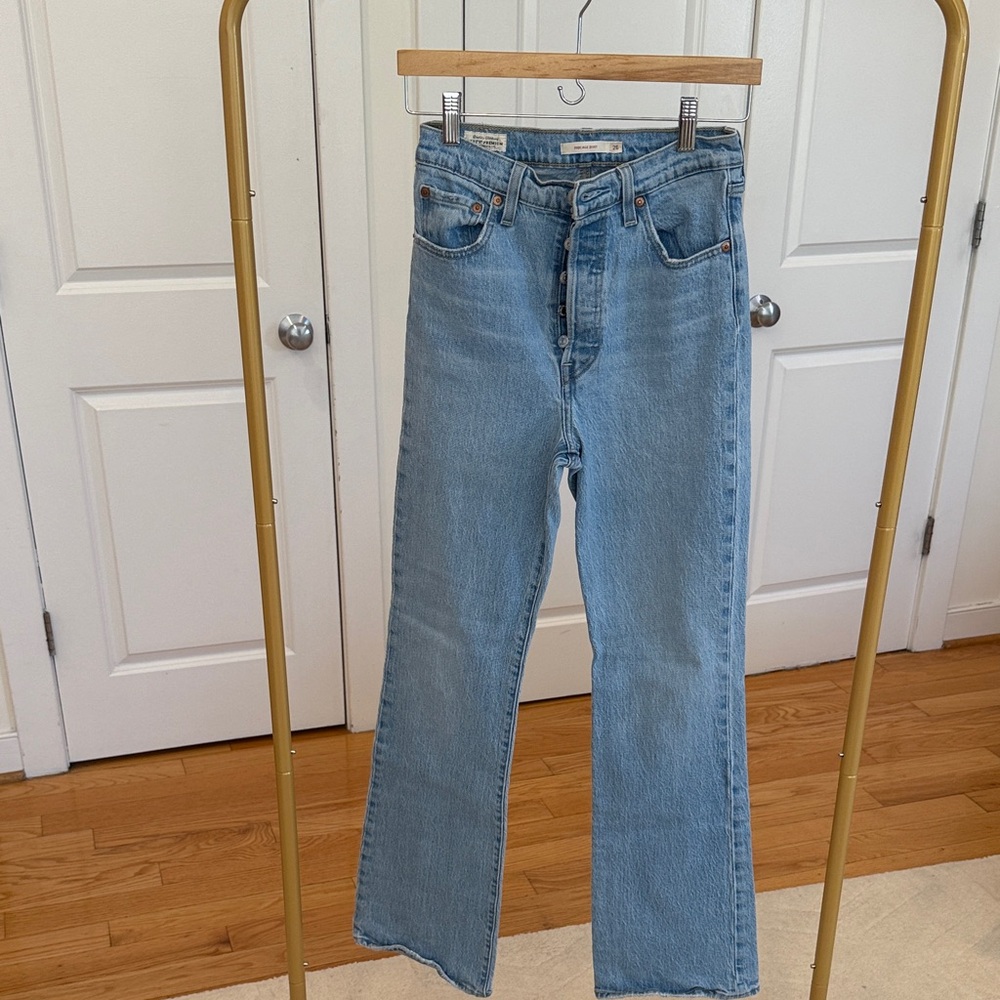 Levi's Sky Blue Women's Boot Cut Jeans